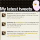 My Latest Tweets! - A Pure Javascript Twitter Box