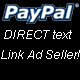 Direct Text Link Ad Seller - Paypal Integrated