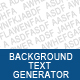 Background Text Generator