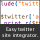 Powerful Twitter Authenticator/ Posting Script