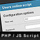 PHP Users online counter