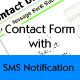 Contact form with Auto-reponder/SMS notifications