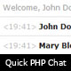 Quick PHP Chat