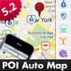 Point Of Interest (POI) Auto Map