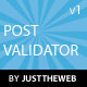Post Validator