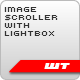 jQuery Horizontal Image Scroller w/ Lightbox