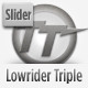 Lowrider Triple Slider