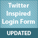 Twitter Inspired Login Form - Jquery