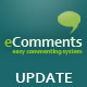 eComments - easy commenting system