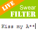 Live Swear Words Filter - Filters as you type