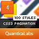 100 CSS3 Pagination Styles