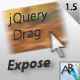 jQuery Drag Expose | Draggable Image Gallery