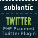 PHP Twitter Plugin
