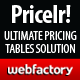 Pricelr! - Ultimate Pricing Tables Solution