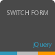 jQuery - Switch Form