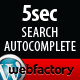 5sec Search Autocomplete