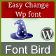 FontBird, easy change WordPress site's font