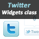 Twitter Widgets and Buttons class