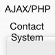AJAX/PHP Contact System + Login