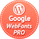 Google Web Fonts for WordPress