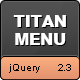 Titan Menu | a fresh and powerfull dropdown menu