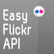 Easy Flickr API