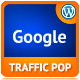 Google Traffic Pop for WordPress