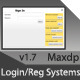 Ajax-PHP Login-Register-Activate-Recover System
