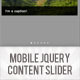 Mobile jQuery Content Slider