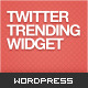 Twitter Trending Widget: A jQuery WordPress Plugin