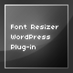 WordPress Font Resizer