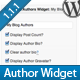 Advanced Blog Authors Widget