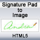 HTML5 Signature Pad to Image