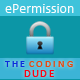 ePermission - Codeigniter permission library.