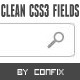 Clean CSS3 input forms