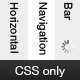 Horizontal CSS Navigation Bar