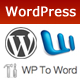 WPToWord | Wordpress to Word Doc Plugin