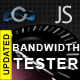 JavaScript Bandwidth Tester