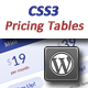 CSS3 Pricing Tables for WordPress