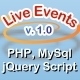 Live Events v. 1.0