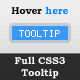 Full CSS3 Tooltip