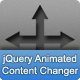 jQuery Animated Content Changer