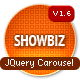 Showbiz Business Carousel jQuery Plugin