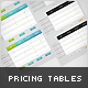 Pricing Tables for Websites (fully CSS based)