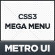 Metro - CSS3 Mega Menu