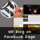 Wordpress Blog on your Facebook Fan Page