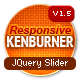 Responsive KenBurner Slider jQuery Plugin