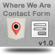 Where We Are Contact Form v.1.0