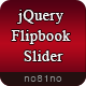 jQuery Flipbook Slider