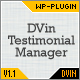 DVin - Testimonials Manager Wordpress Plugin